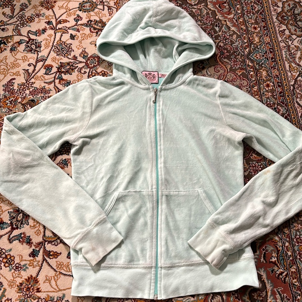 Juicy Couture Velour Green small Hoodie Jacket
With flaws